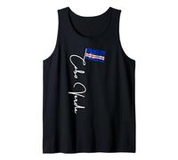 Cabo Verde Flag Pride Verdian Cape Verde Tank Top