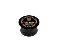 Cabo Verde Sea Turtle Morabeza Sodade 1975 PopSockets Adhesive PopGrip