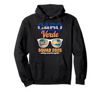 Cabo Verde Squad 2025 Beach Pride Verdian Flag Cape Verde Pullover Hoodie