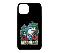 Cabo Verde Tropical Shark Retro Graphic Case for iPhone 13