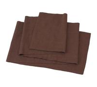 CABODYALS 1.3M Dark Brown Ribbed Fabric Knit Cotton Ribbing Trim by The Yard Coffee Waistband Cuff Fabrics Knitted Trims Collar Repair Material Supply for Sewing Making Jacket Pants Extension