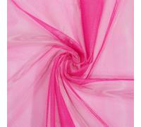 CABODYALS 1.6M Rose Red Netting Mesh Fabric Breathable Polyester Mosquito Cloth By The Yard Soft Wedding Voile Solid Gauze Sheer Tulle Fabrics for Sewing Making Diy Craft Clothes Costume Home Decor