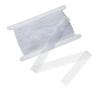 CABODYALS 10M 25mm White Elastic Mesh Ribbon High Elasticity Stretch Band Flat Knits Bands Polyester Sheer Net Ribbons for Sewing Making Clothing Accessories Bag Straps Wreath Gift Wrapping Diy Craft
