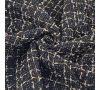 CABODYALS 150CM Black and Gold Checkered Fabric Scottish Tartan Gingham Plaid Fabric Buffalo Quilting Fabric Cloth for Sewing Making Crafts Scarve Apparel Tablecloth Party Home Decor Diy Supply