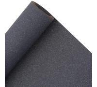 CABODYALS 150CM Black Paper Leather Fabric Sheet Bags Stiffener Thick Faux Bonded Leathers Patch Repair Tape Purse Liner Roll for Upholstery Furniture Home Workshop Handbag Arts Craft Supply