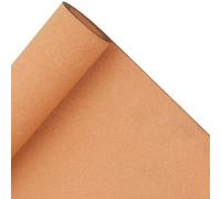 CABODYALS 150CM Orange Bonded Faux Leather Paper Fabric Sheets Thick Craft Faux Leathers Reinforcement Bag Repair Patch Stiffeners Roll for Sewing Making Handbag Liner Furniture Arts Craft Supply