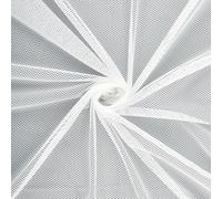 CABODYALS 160CM White Elastic Net Stretchy Mesh Liner Material Cloth Breathable Soft Netting Fishnet See Through Polyester Fabric for Sewing Making Clothes Backpack Pocket Diy Craft Supplies