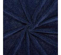 CABODYALS 168CM 100CM Midnight Blue Premium Velvet Fabric Vintage Soft Crushed Velvet Fabrics By The Metre Stretch Square Wide Cloth for Sewing Making Apparel Upholstery Curtain Tablecloth Decor Diy