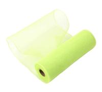 CABODYALS 2 Rolls 18.29M Jacquard Net Mesh Bouquet Wrapping Paper Green Openwork Floral Packaging Netting Florist Supplies Paper Roll for Crafts Valentines Fresh Flower Shop Valentines Day Wedding