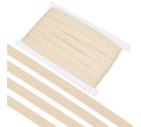 CABODYALS 25M 10MM Nude Corset Boning Plastic Boning Polyester Covered Bra Bone Casing Channeling Sew Garment Accessories Corsets Ribbon for Sewing Making Wedding Dress Gowns Diy Craft Supply