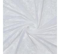 CABODYALS 3M White Mesh Fabric Netting Soft Tulle Sheer Gauze Cloth By The Yard Mosquito Net Solid Breathable Polyester Voile Fabrics for Sewing Making Clothing Accessories Wedding Decor Diy