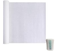 CABODYALS 5M Honeycomb Packing Paper Wrap White Rectangle Flower Wrapping Papers Substitute Alternative Bubble Cushioning Wrap Moving Supply for Shipping Packaging Branding Furniture Storage Bouquet