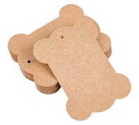 CABODYALS 60Pcs Camel Embroidery Floss Cardboard Yarn Bobbins Bone Shape Paper Cross Stitch Cotton Thread Organizer Card Friendship Bracelet String Cards Holder for Threads Sewing Storage Diy Craft