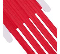 CABODYALS 9.14M 15mm Red Stretchy Ribbon Elastic Webbing Fabric Strap Solid Colour Fold Over Foe Flat Thin Hair Ties Ribbons for Sewing Making Clothing Accessories Dress Bow Headband Binding Diy Craft