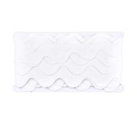 CABODYALS 9.14M 40mm White Rick Rack Wave Trim Wide Ric Rac Ribbon Bending Fringe Polypropylene Braid Fabric Lace Edging Vintage Trimming for Sewing Making Craft Gift Wrapping Wedding Christmas Decor