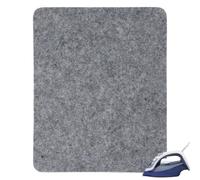 CABODYALS Grey Wool Pressing Mat Rectangle Portable Felted Ironing Board Pad Small Table Top Flat Cutting Sewing Felt Quilting Iron Mat Blanket for Quilter Sewing Projects Supplies Notions