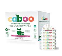 Caboo Tree Free Bamboo Baby Wipes, Eco-Friendly, Naturally Derived Baby Wipes for Sensitive Skin, 6 Resealable Peel Tab Travel Packs, 72 Wipes Per Pack, Total 432 Wipes
