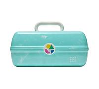 Caboodles On-The-Go Girl Retro Case, Turquoise Marble