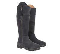 Cabotswood Women's Elite Burleigh 2 Navy Waterproof and Breathable Full Height Country Zip Boot Equestrian, 4 UK