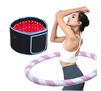 cabpay Red Light Belt - 660nm & 850nm Infrared Light for Legs, Back, Waist, Shoulders, Neck - Portable, Lightweight Wrap Device with Timer Settings for Women, Men-18W-1pcs(Blue)