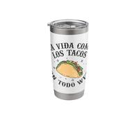 Cabrona Funny Mexican Saying Souvenir Slang Tacos Sarcastic Stainless Steel Insulated Tumbler