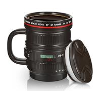 Cabtnca Ceramic Camera Lens Mug, 16oz, Photography Gifts, Christmas, Birthday, Novelty Coffee Mugs