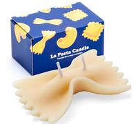 CabyGift Farfalle Pasta Candle, Funny Italian-Themed Gifts