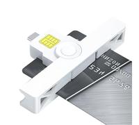 CAC Card Reader - Common Access CAC Card Reader | Portable Credit Card Reader, Smart Card CAC CAC Card Reader - Common Access CAC Card Reader - Car Reader, b, Se référer au descriptif, Refer to