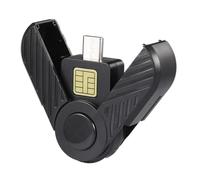 CAC Reader, DOD Type CONDABLE C Common Access Smart Card Reader, Card/IC Bank Chip Card Reader, Compatible with, Phone and Linux