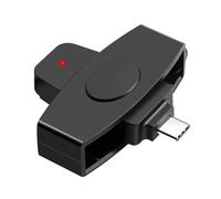 CAC Smart Card Reader Portable Card Reader Adapter Bank Tax Declaration Accessories Support for Windows for OS