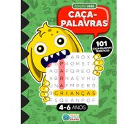 Caça-Palavras para Crianças de 4 a 6 anos: 101 Caça-Palavras Temáticos