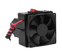 CaCaCook 300W Small Space Heater, Quiet Electric Heater for Workshops and Factories, Defrosts and Dehumidifies, 24V with Overheat Safety