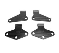 CaCaCook 8Pcs Smoother Body Door Hinge Assembly Kit, for Wrangler JK Sahara 2 Door 4 2007 to 2018 with 55395386
