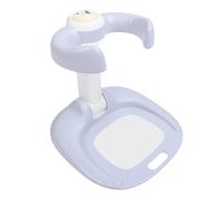 CaCaCook Baby Hug Bath Tower for Standing Up Themselves Easy Setup Adjustable Non Slip Base Baby Shower Stand Support (Purple)