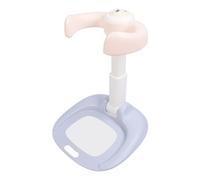CaCaCook Baby Hug Bath Tower for Standing Up Themselves Easy Setup Adjustable Non Slip Base Baby Shower Stand Support (Pink)