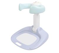 CaCaCook Baby Hug Bath Tower for Standing Up Themselves Easy Setup Adjustable Non Slip Base Baby Shower Stand Support (Green)
