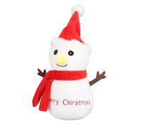 CaCaCook Luminous Singing Snowman Plush Toy, Ideal Christmas Decoration Doll for The Holiday Season