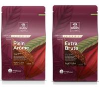 Cacao Barry Extra Brute & Plein Arôme Cocoa Powder Bundle - 2 x 1kg Premium Baking Cocoa Callebaut