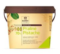 Cacao Barry Pistachio Praline Paste - 1kg | 70% Pistachio | Natural Green | Vegan, Gluten-Free, No Lecithin