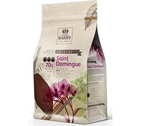 Cacao Barry Saint Domingue Single Origin Dark Chocolate Pistoles 1 kg