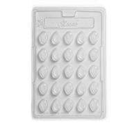 Cacao | Mini Patterned Egg Chocolate Mould 25 Cavity x 5
