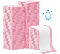 CACASO 100 Pack Disposable Changing Pads,13X18 inch Baby Disposable Underpads,High Absorbent Diaper Changing Pads,Waterproof Disposable Pads,Leak Proof Breathable Underpads for Adult Baby Pets