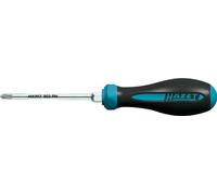 Cacciavite HAZET HEXAnamic 802-PH0,Con impugnatura antiscivolo a 3 componenti per un'elevata trasmissione della forza,Profilo anatomico con incavo a croce larghezza trasversale PH0,Lunghezza: 159 mm