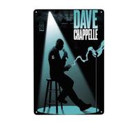 CACFBKY Dave Actor Chappelle Metal Signs Wall Art Decor Tin Sign for Outdoor & Indoor Wall Decor Home Bar Garage 8x12 inch