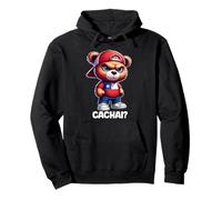 CACHAI Funny Chilean Flag Chile Country Teddy Bear Pullover Hoodie
