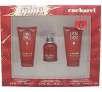 Cacharel Amor Amor Gift Set 30ml Eau De Toilette + Body Lotion 2x50ml