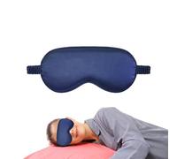 Cache-yeux De Sommeil En Imitation Soie 20.5 x 9.5 cm - Couvre-yeux Occultant Respirant Et Doux - Masque De Nuit Élastique Portable Pour Voyage, Bureau, Train Et Sommeil Réparateur