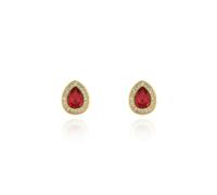 Cachet London Talma Ruby Gold Earrings