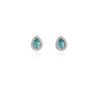 Cachet London Talma Silver Turquoise Earrings