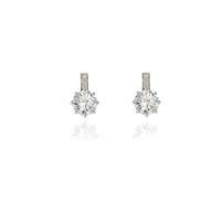 Cachet London Women's Cachet Lark CZ Earrings in Metallic Silver Cachet London Metallic Silver One Size